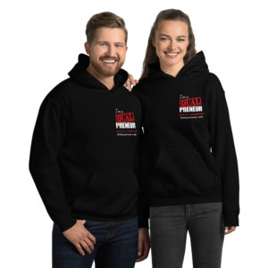 Unisex I'm A DUALpreneur Hoodie - Side Logo